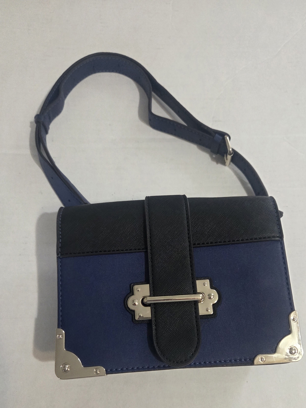 Steve Madden Fannypack & Crossbody Bag with Silver Hardware